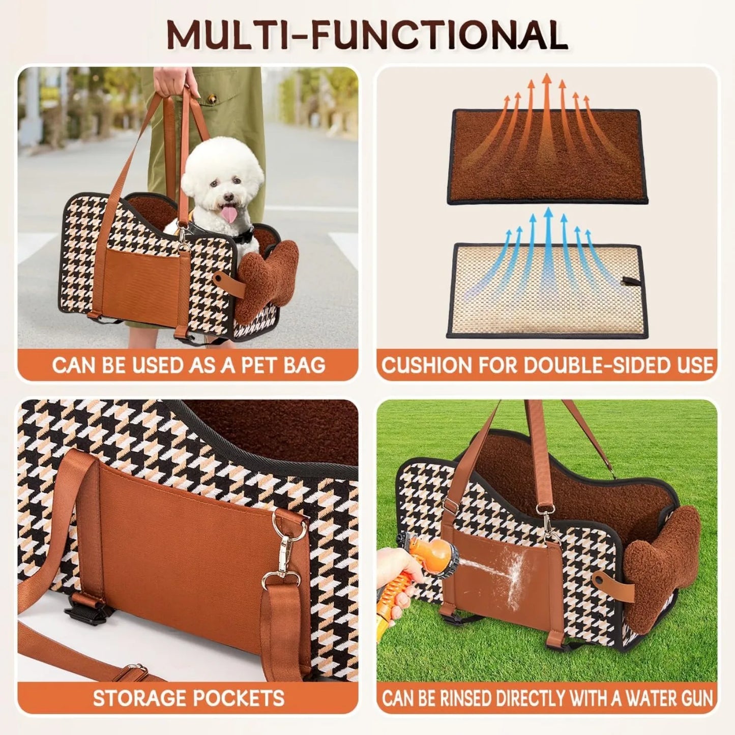Trundil Dog Booster Seat — Polyester