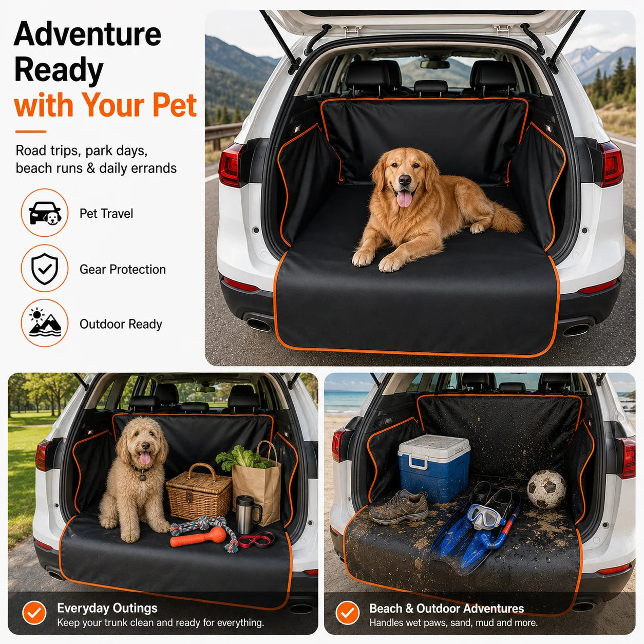 Trundil Dog Cargo Liner — Plastic