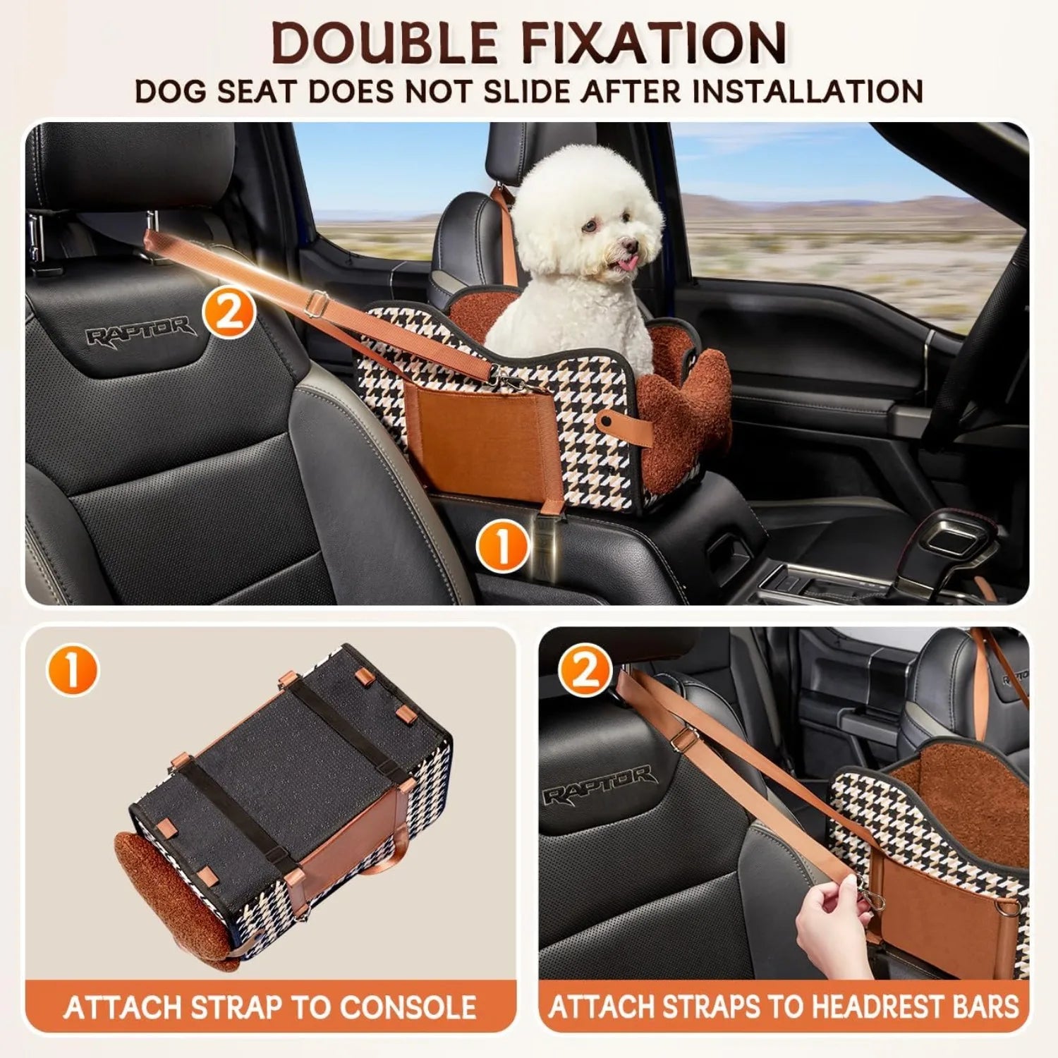 Trundil Dog Booster Seat — Polyester