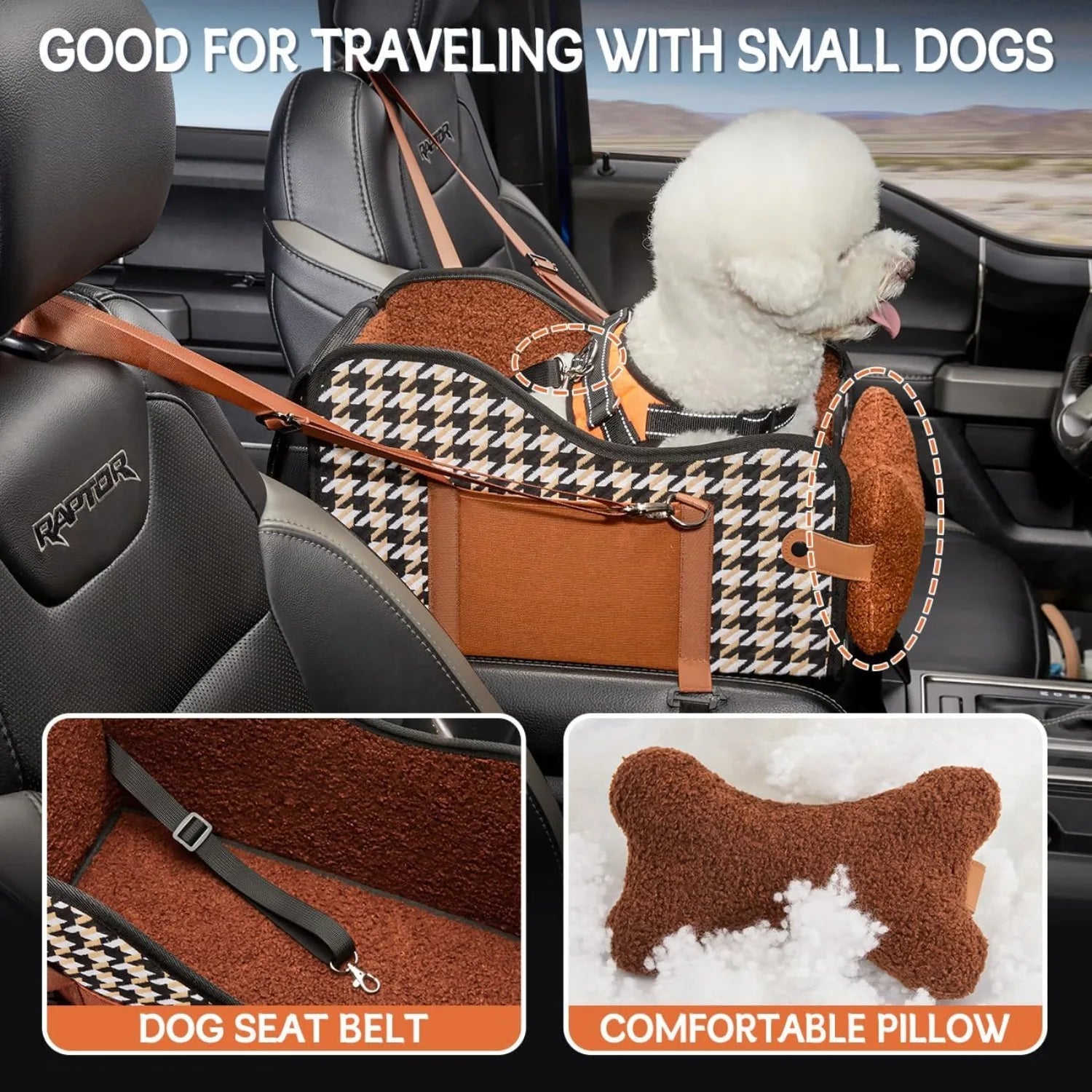 Trundil Dog Booster Seat — Polyester