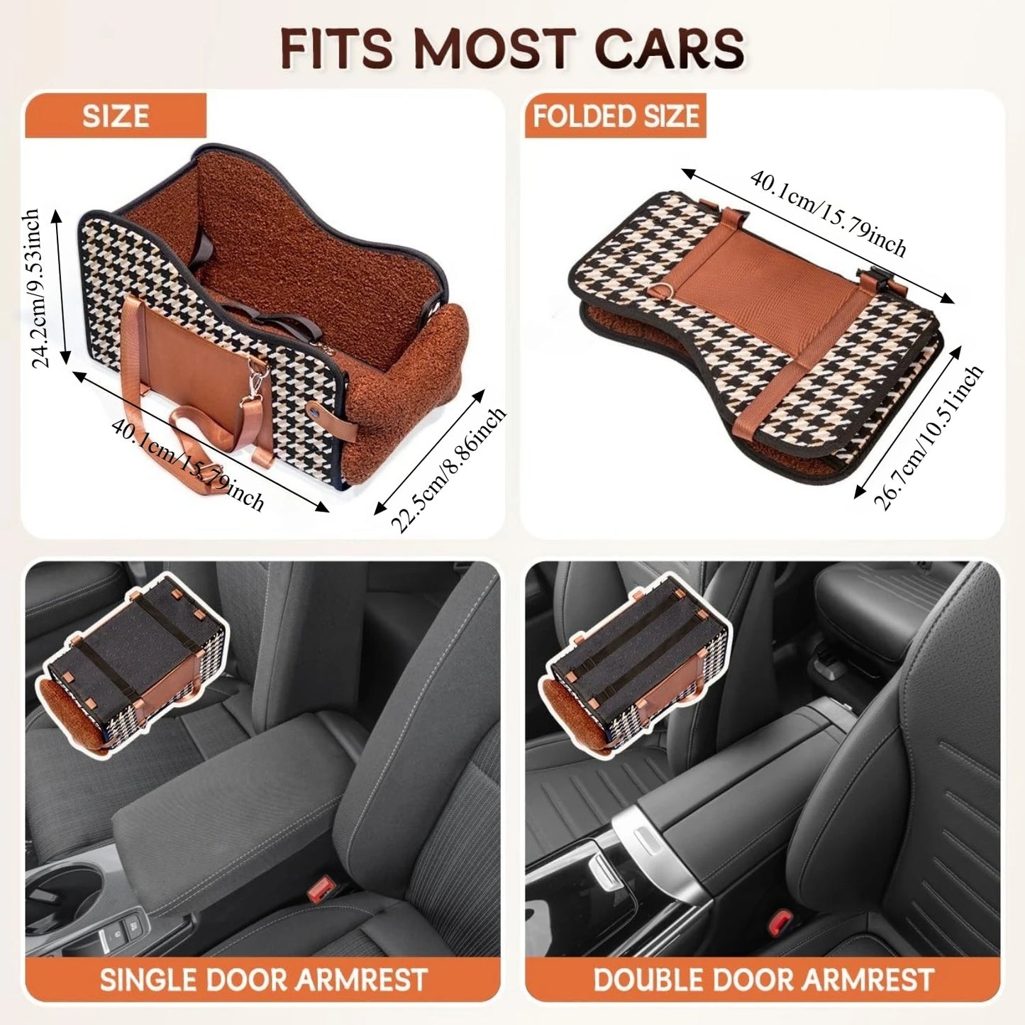 Trundil Dog Booster Seat — Polyester